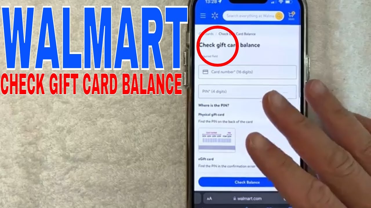 3 Easy Ways To Check Your Walmart Gift Card Balance