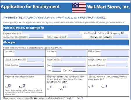 33 Hq Pictures Walmart Com Application Wal Mart Job Application Adobe Pdf Apply Online Sonia25n