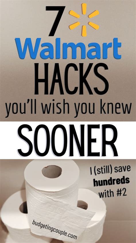 7 Walmart Hacks To Save Easy Money Best Money Saving Tips Money Life Hacks Walmart Hack