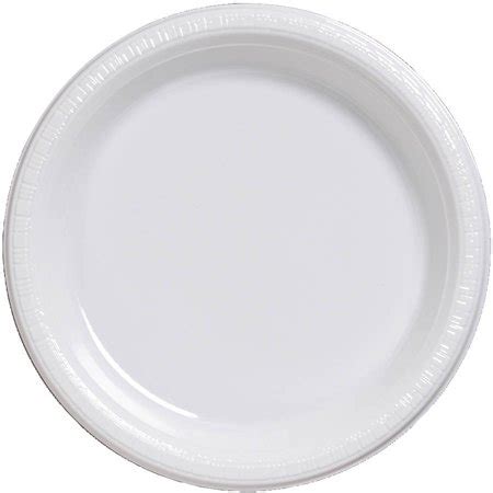 9 Paper Plates White Pack Of 75 Walmart Com