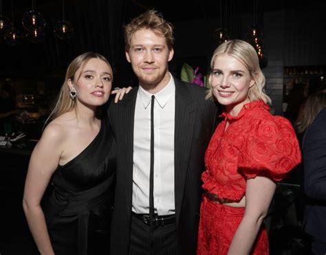 Aimee Lou Wood Joe Alwyn Lucy Editorial Stock Photo Stock Image