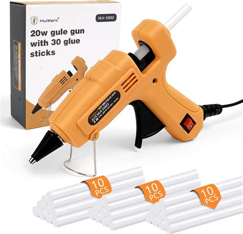 Amazon Com Mulwark Premium Mini Hot Glue Gun And Sticks Set Ideal