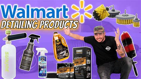 Best Car Detailing Products At Walmart Car Wash Products Youtube