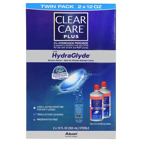 Clear Care Plus Contact Lens Cleaning And Disinfecting Solution