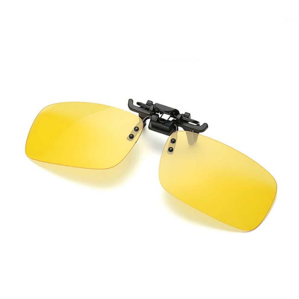 Clip On Sunglasses Lens Uv Protection Night Vision Polarized Eyewear