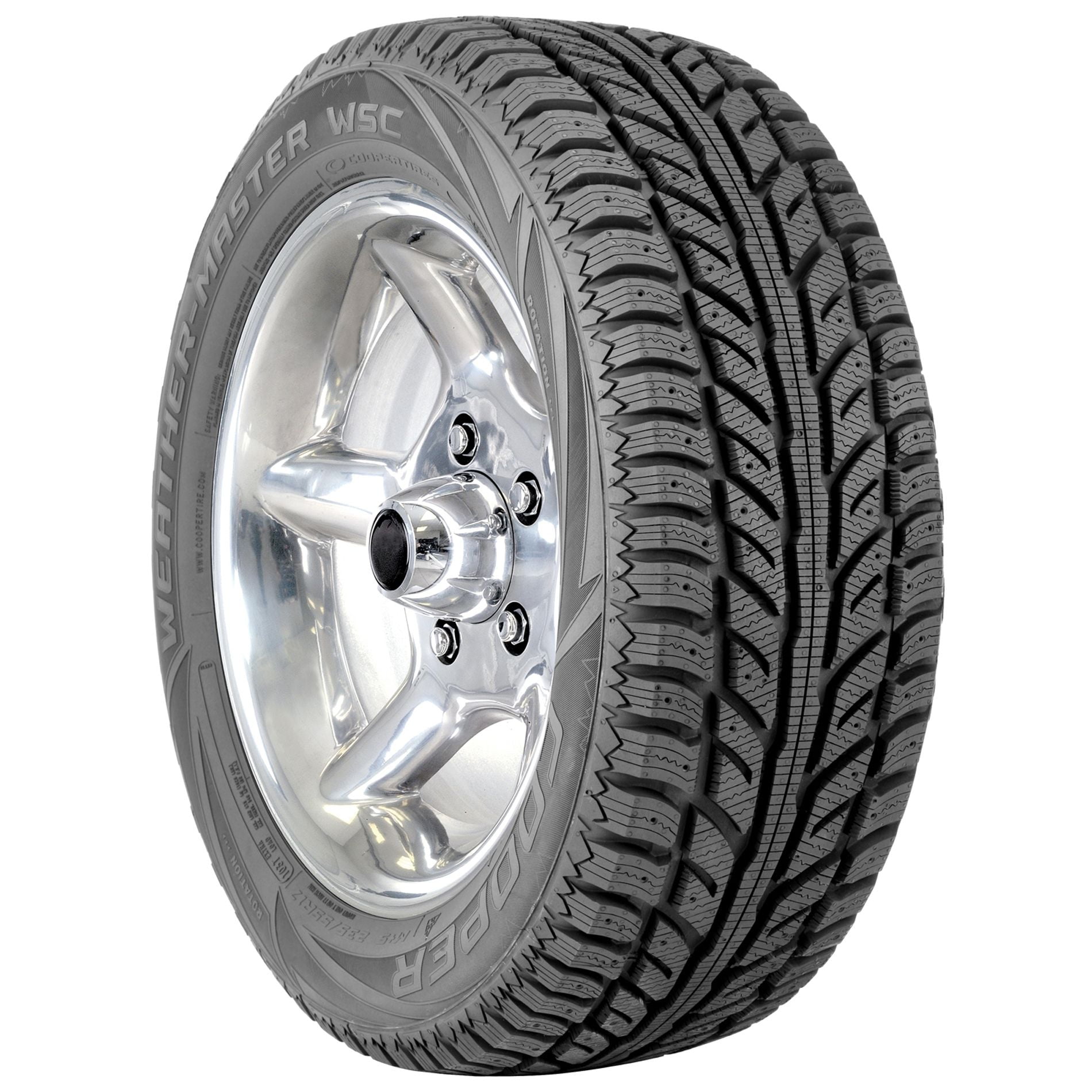 Cooper Weather Master Wsc Winter Tire 255 60R19 109T Walmart Com