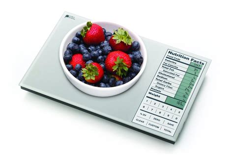 Digital Kitchen Food Scale For Nutrition Facts Portion Control And