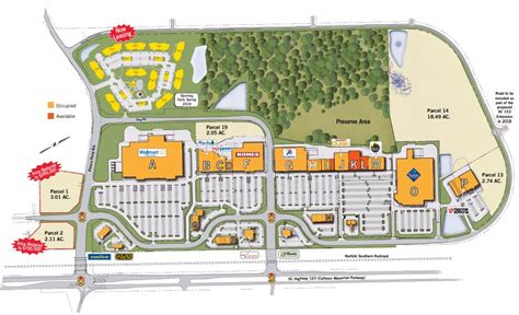 Easley Town Center Store List Hours Location Easley South