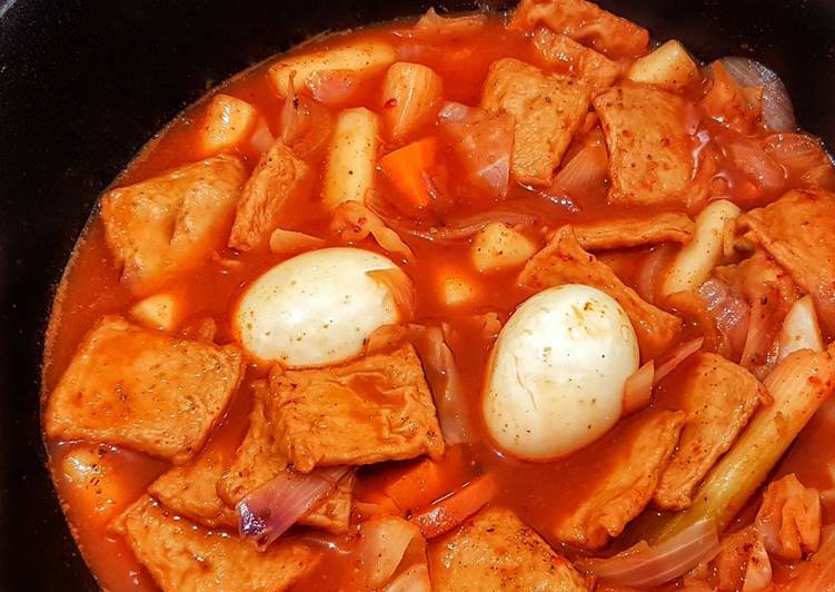 Easy Way To Make Perfect Tteokbokki Spicy Rice Cake My Favourite