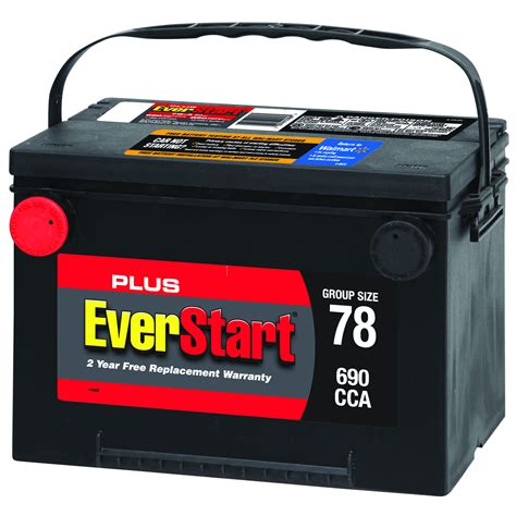 Everstart Plus Lead Acid Automotive Battery Group 78 Walmart Com