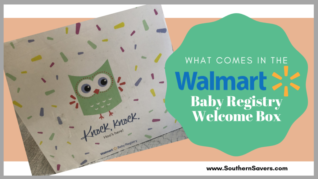 Everything In The Walmart Baby Registry Welcome Box Review