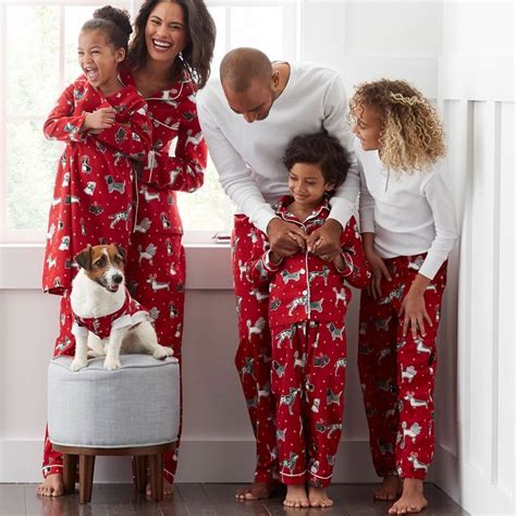 Family Flannel Pajamas Dogs Matching Christmas Pajamas Family