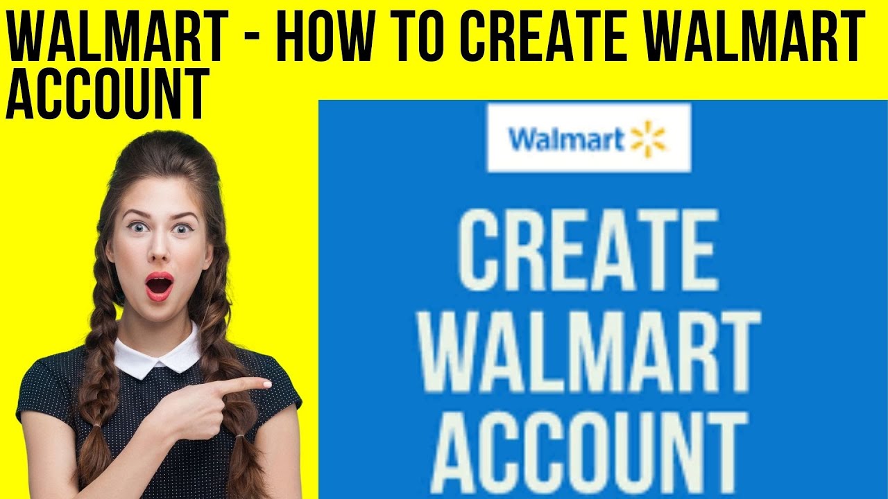 How To Create Walmart Account Cerdit Card Youtube