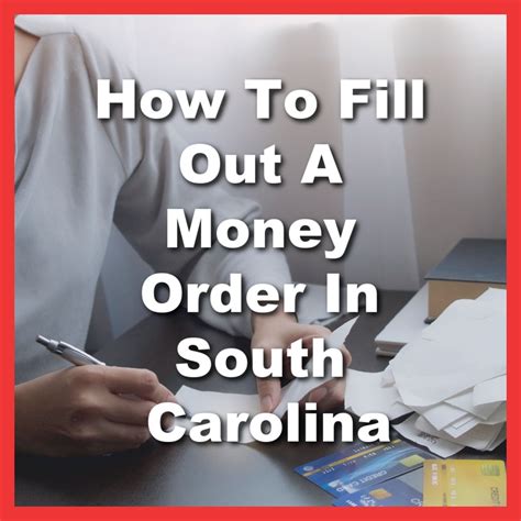 How To Fill Out A Money Order In South Carolina