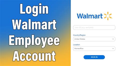 How To Login Walmart Employee Account 2022 Walmart Employee Online