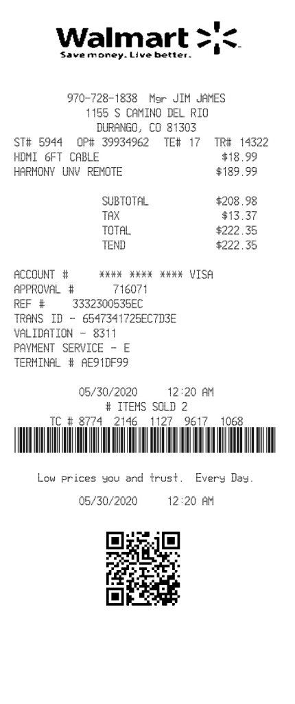 How To Make A Fake Walmart Receipt Expressexpense How To Make