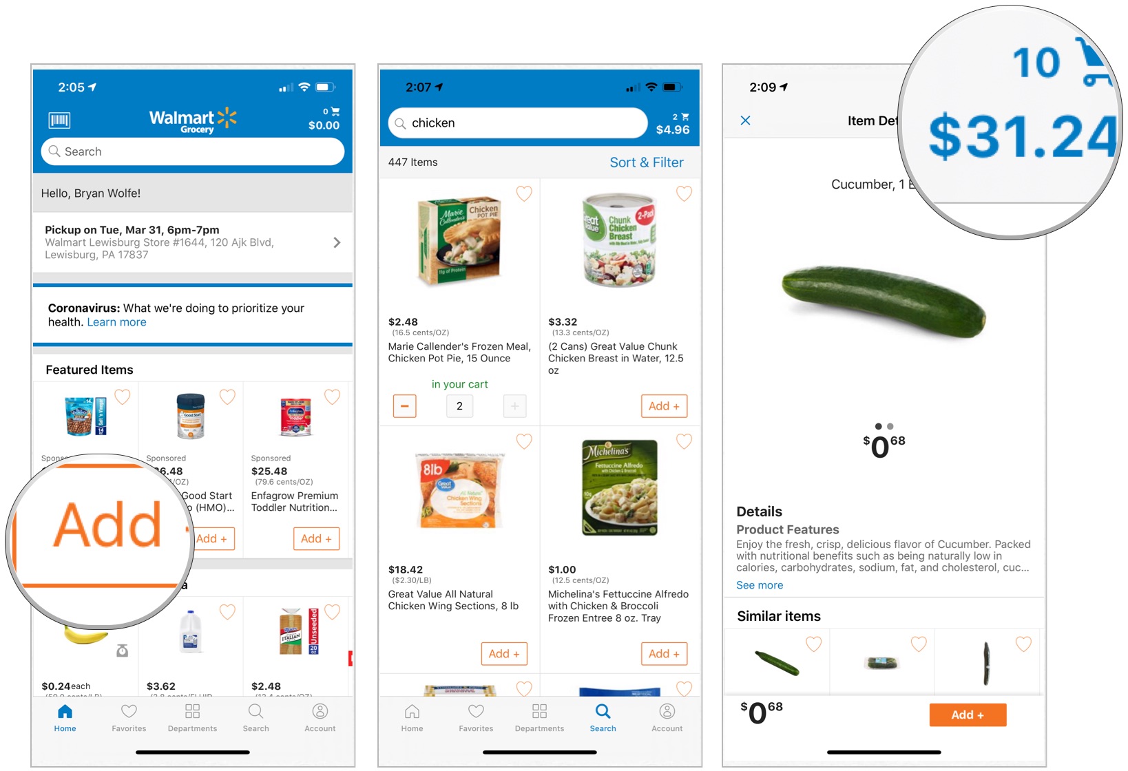 How To Order Order Groceries From Walmart Online For Pickup Or Delivery