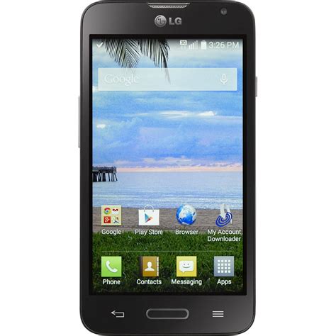 Lg Ultimate 2 L41c Android Prepaid Phone With Triple Minutes Tracfone Walmart Com Walmart Com