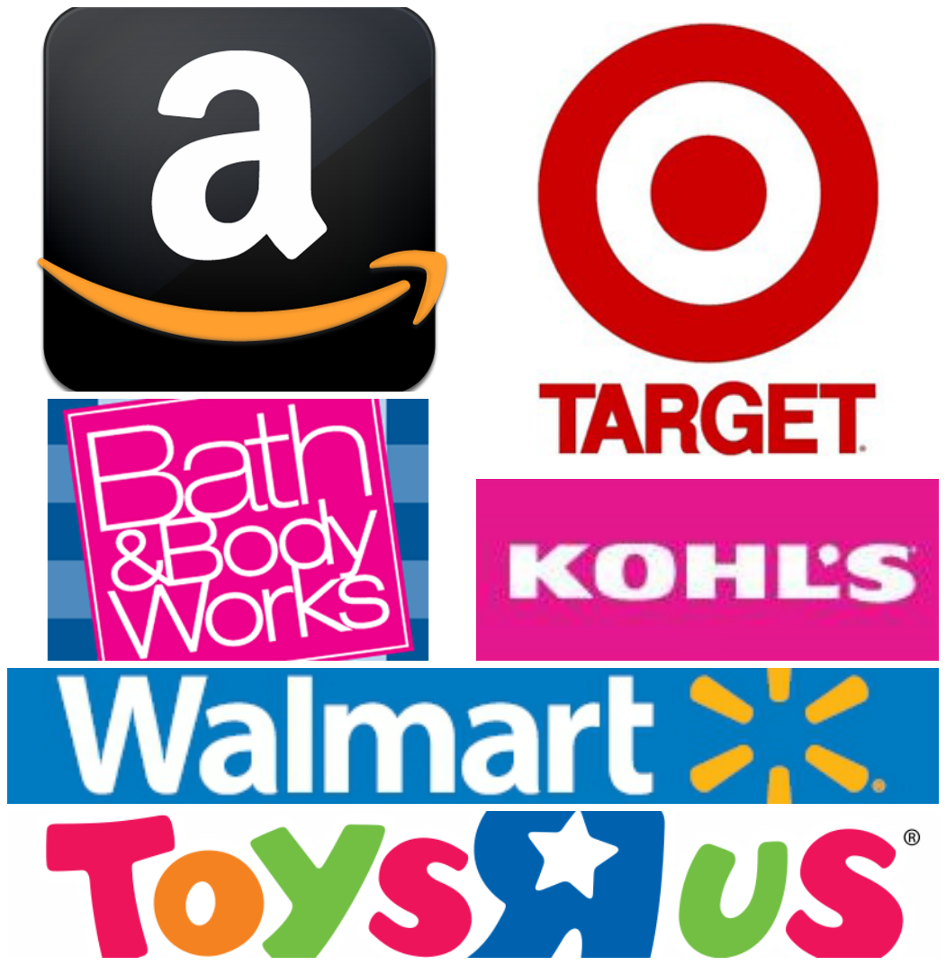 List Of Store Deals For Several Popular Stores Target Walmart Kohl S