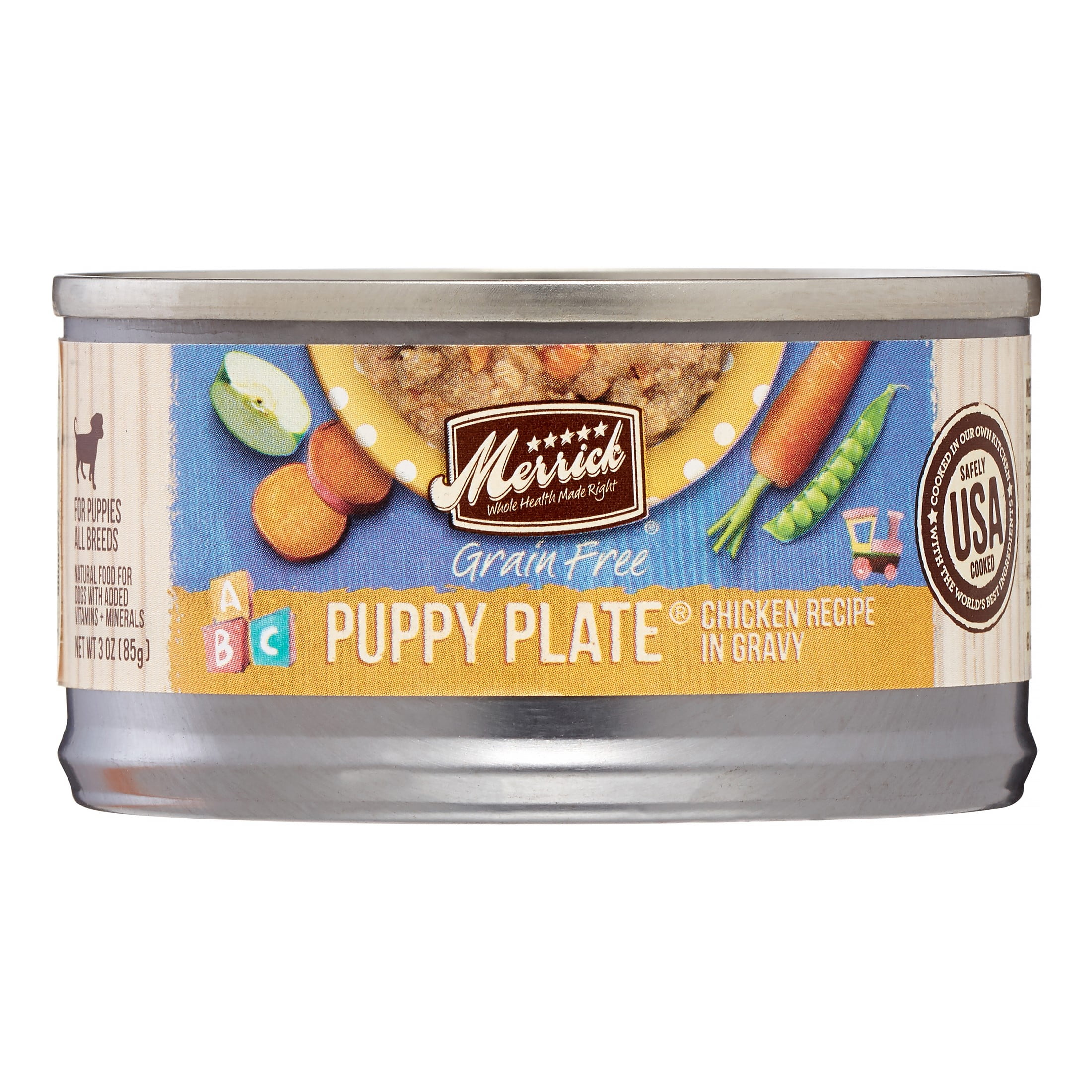 Merrick Grain Free Puppy Plate Recipe Canned Dog Food 3 Oz Pack Of 24