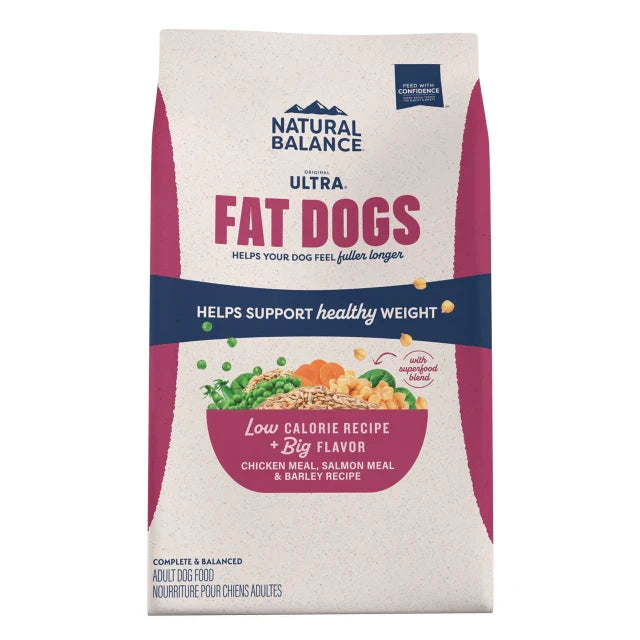 Natural Balance Fat Dogs Chicken Meal Salmon Meal Barley Formula