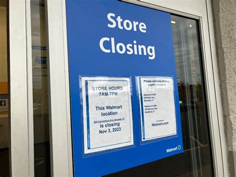 Norwalk Walmart Mostly Empty As Store Prepares To Close Nov 3