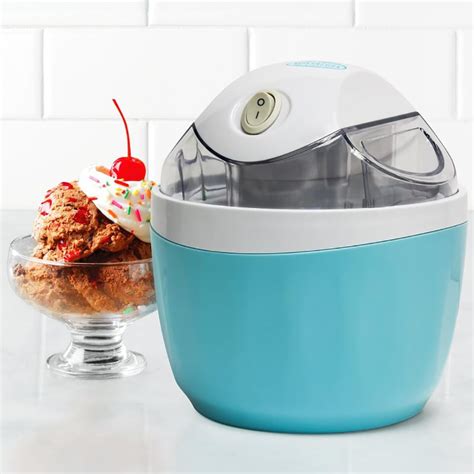 Nostalgia 1 Pint Electric Ice Cream Maker Blue Walmart Com