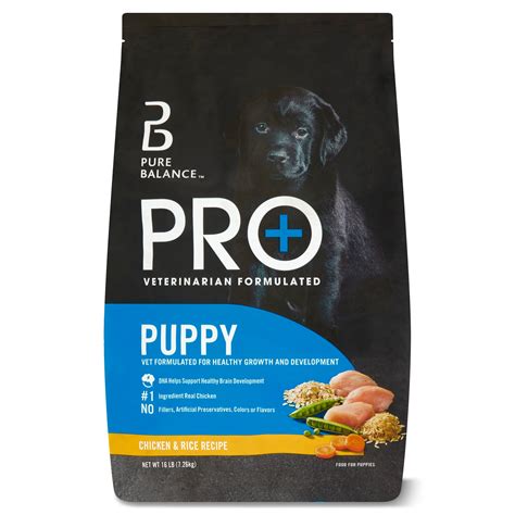 Pure Balance Pro Puppy Chicken Rice Recipe Dry Dog Food For Puppies