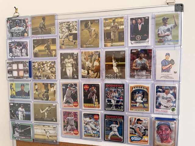 Show Me Your Displays How Do You Show Off Your Favorite Cards R Baseballcards