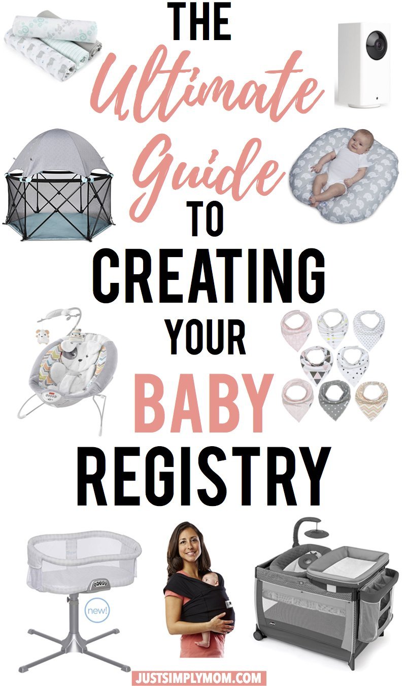 The Ultimate Baby Registry Guide Just Simply Mom