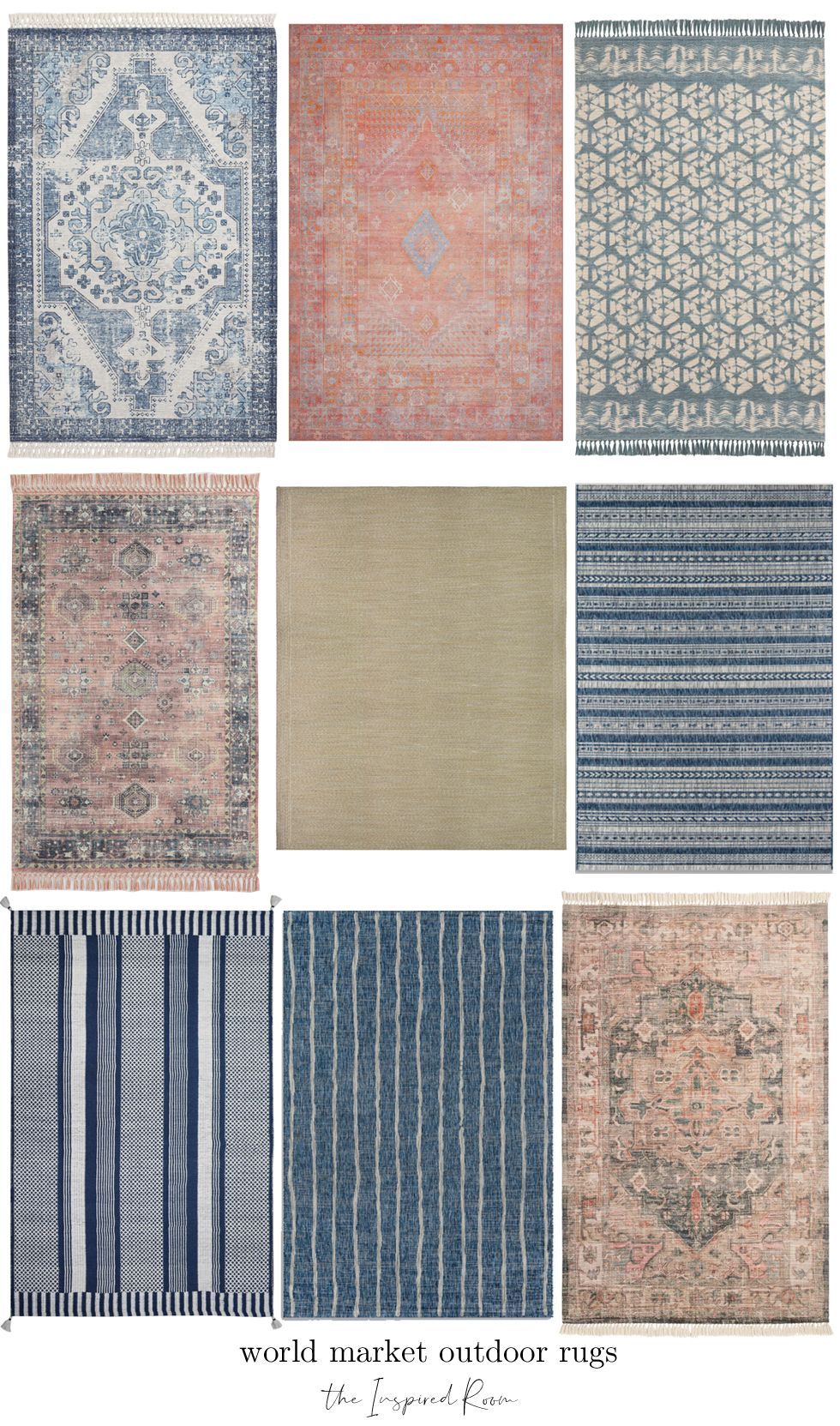 Ultimate Outdoor Rug Roundup Target Walmart Pottery Barn World