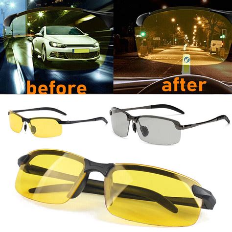 Unisex High End Night Vision Polarized Glasses Driving Glasses