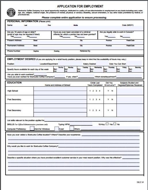 Wal Mart Job Application Adobe Pdf Apply Online