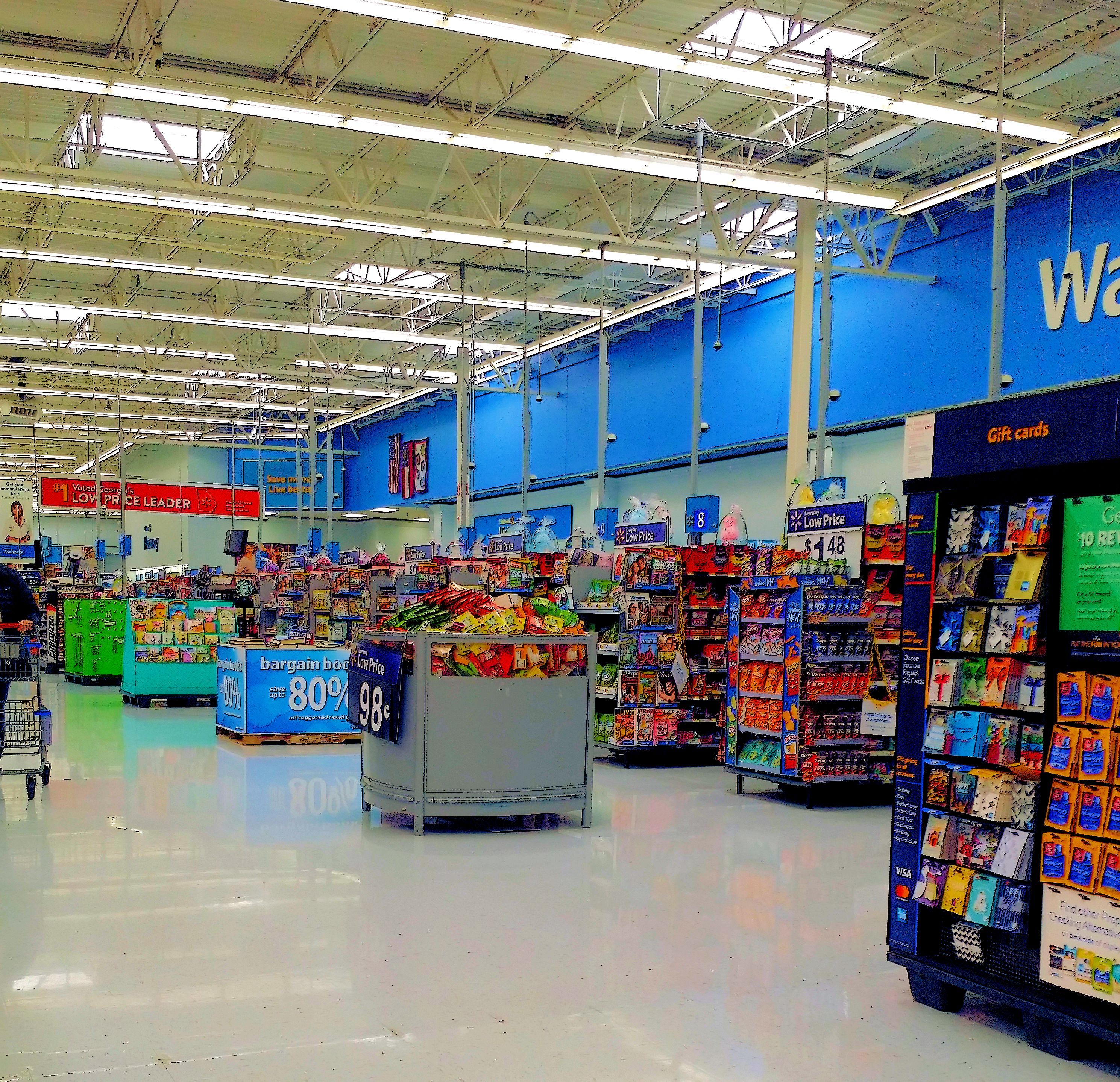 Wal Mart Supercenter Interior A Photo On Flickriver