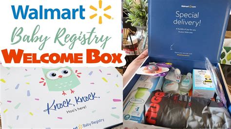 Walmart Baby Registry Box 2020 Youtube