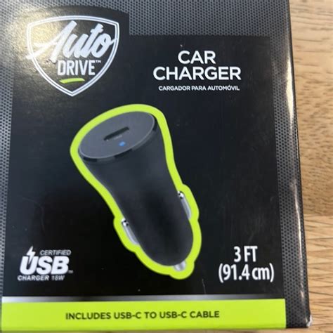 Walmart Cell Phones Amp Accessories Nib Usb C To Usb C Car Charger Poshmark