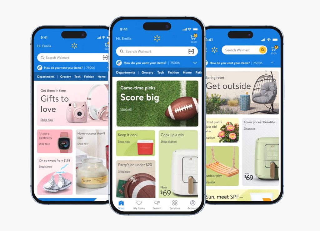 Walmart Says Redesigned Home Page Showcases Sellers And Suppliers