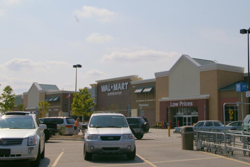 Walmart Supercenter Big Box Store In Holly Springs