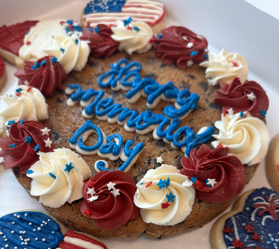 Walmart Supercenter Memorial Day Cookie Display Editorial Stock Photo