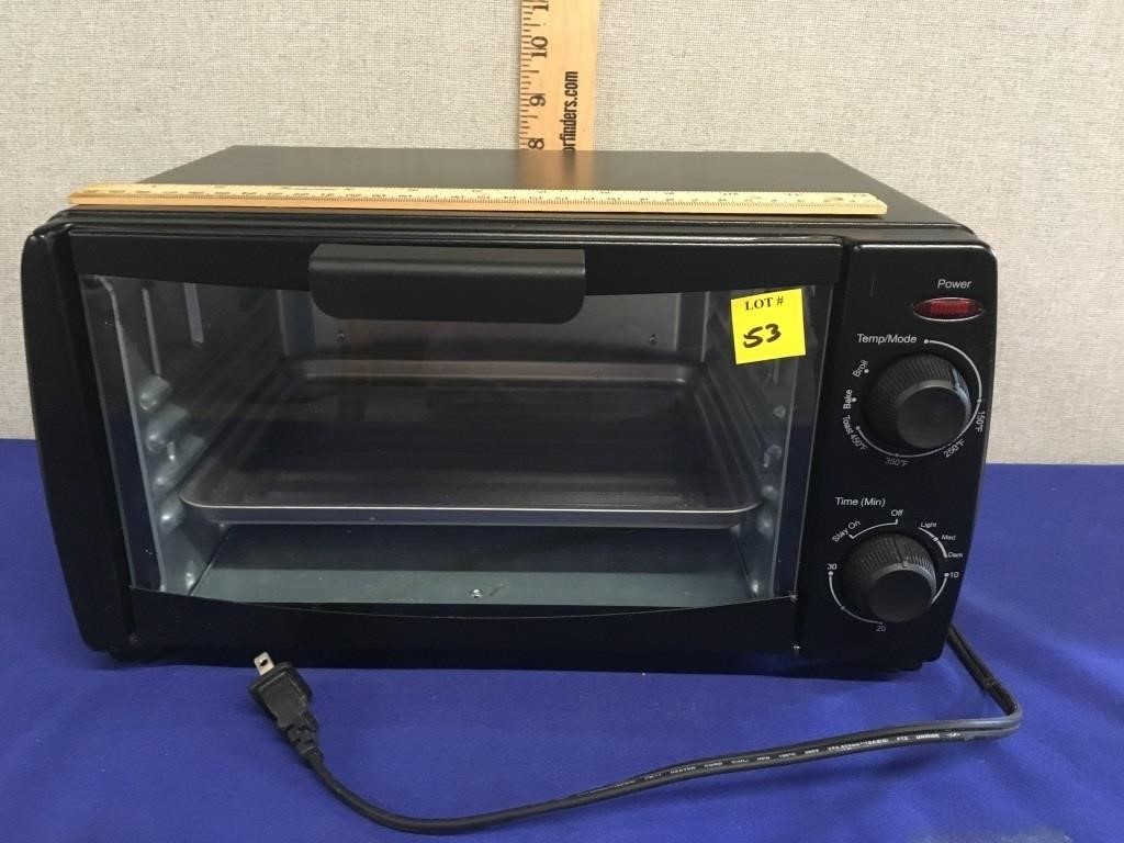 Walmart Toaster Oven Small 13X9x8 Tall Used Live And Online Auctions