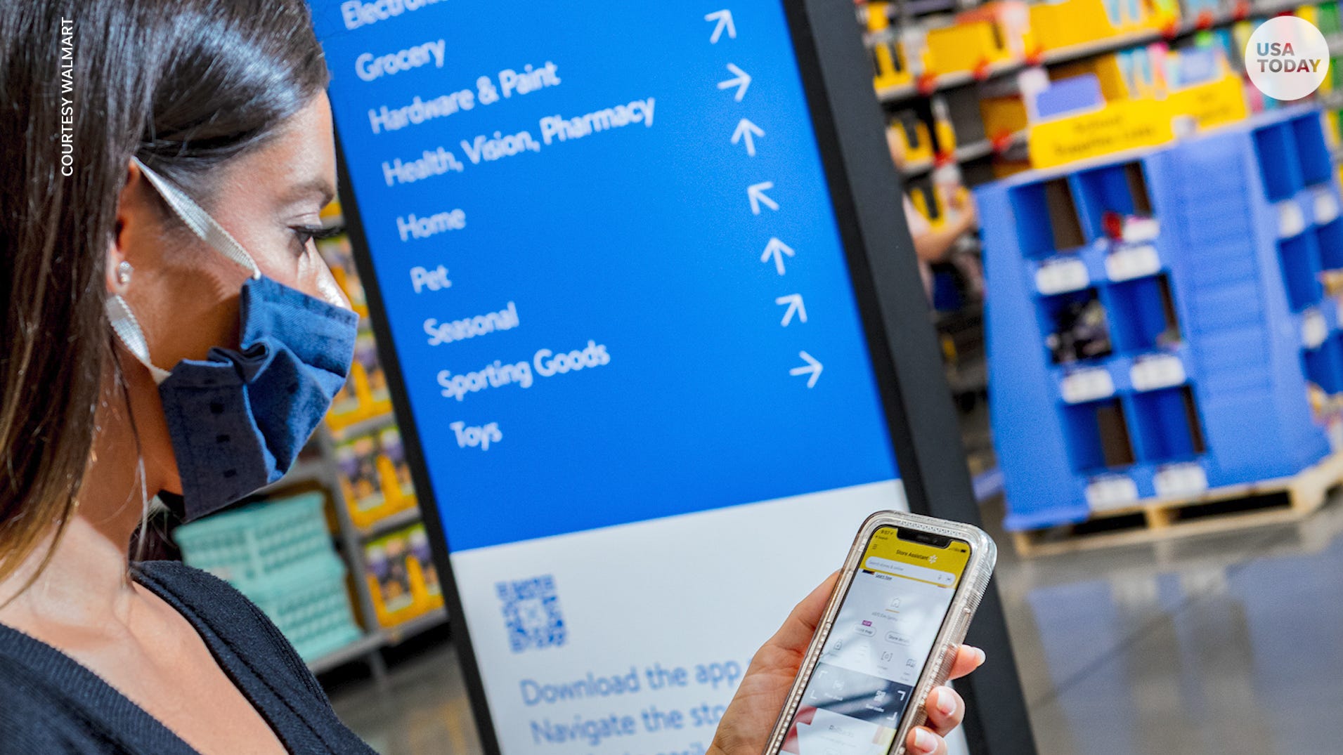 Walmart Unveils New Store Design With Self Checkout Kiosks