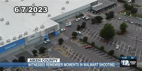 Witnesses Remember Moments After Aiken Walmart Shooting